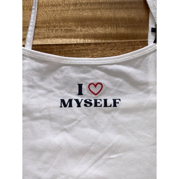 Wild Fable Womens Set Of 2 White & Blue Casual Camisole Tops Size Medium - Picture 4 of 11